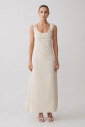 Anisa Scoop Neck Maxi Dress - Stripe