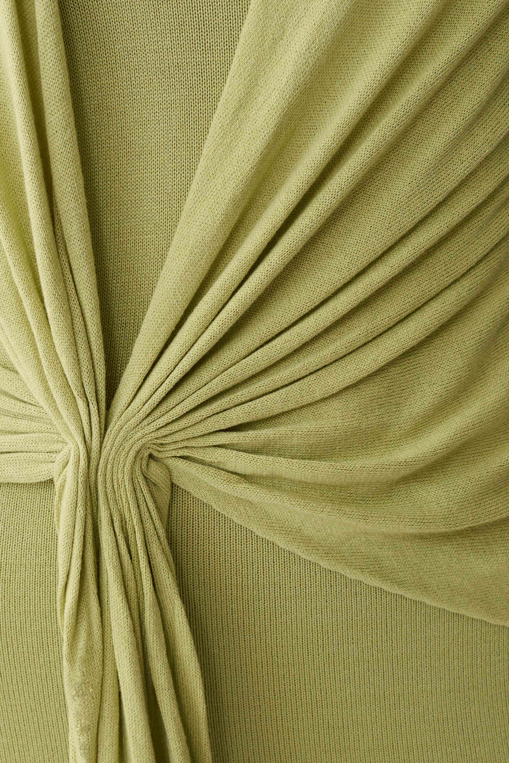 Cindylou Halter Knit Maxi Dress - Light Olive