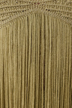 Renee Lurex Crochet Maxi Dress - Gold